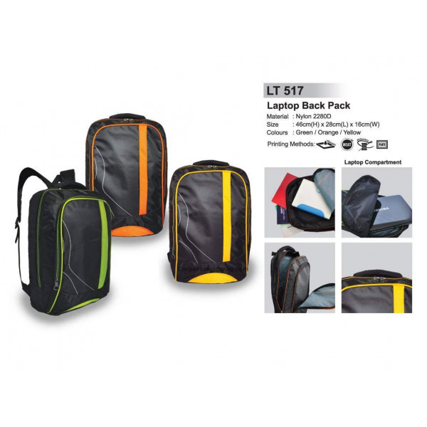 LT 517 Laptop Back Pack 